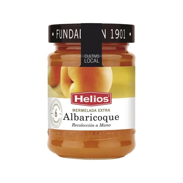 HELIOS Mermelada de albaricoque 340 g. - 0.34 kg - Imagen del producto en Findit