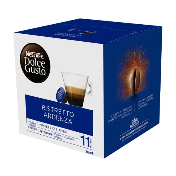 DOLCE GUSTO Café en cápsulas Ristretto ardenza I11, 16 uds. - 0.11 kg - Imagen del producto en Findit