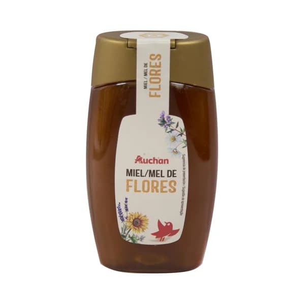 PRODUCTO ALCAMPO Miel de flores con dosificador anti goteo 500 g. - 0.5 kg - Imagen del producto en Findit