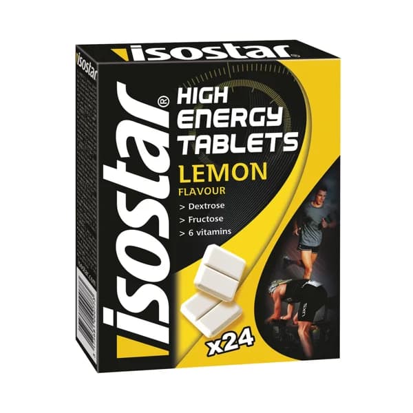 ISOSTAR Tabletas energéticas con sabor a limón ISOSTAR, 24 uds. - 0.06 kg - Imagen del producto en Findit