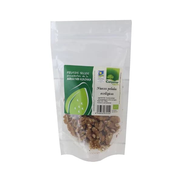 CAMPOMAR NATURE Nueces Peladas ecológicas 125 g. - 0.13 kg - Imagen del producto en Findit