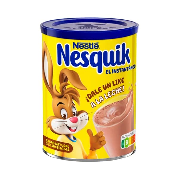 NESQUIK de NESTLÉ Cacao instantáneo en polvo 450 g. - 0.45 kg - Imagen del producto en Findit
