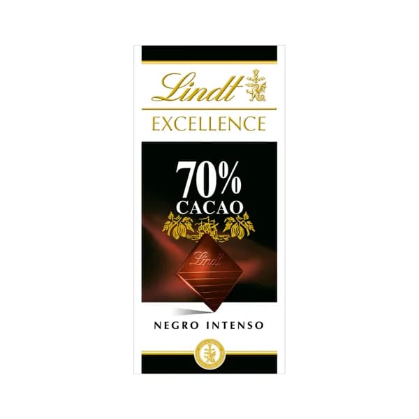 LINDT Excellence Chocolate negro extrafino (70% cacao) 100 g. - 0.1 kg - Imagen del producto en Findit