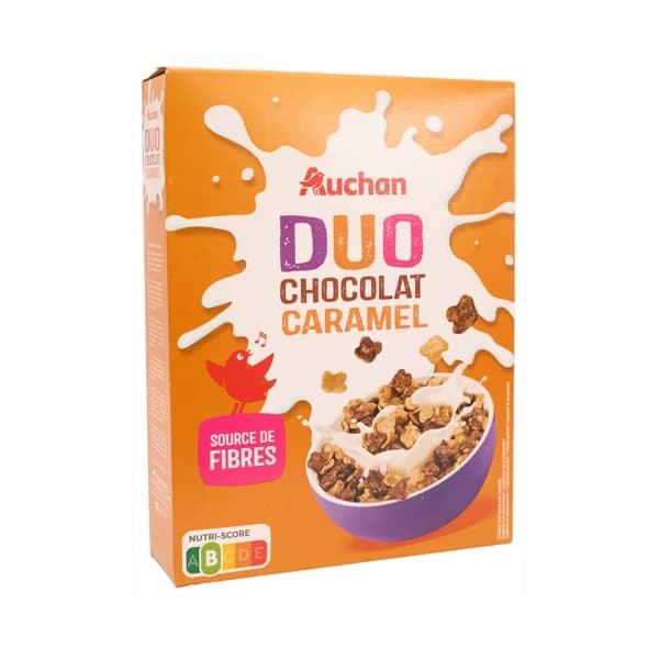 PRODUCTO ALCAMPO Cereales con caramelo y chocolate 375 g. - 0.38 kg - Imagen del producto en Findit