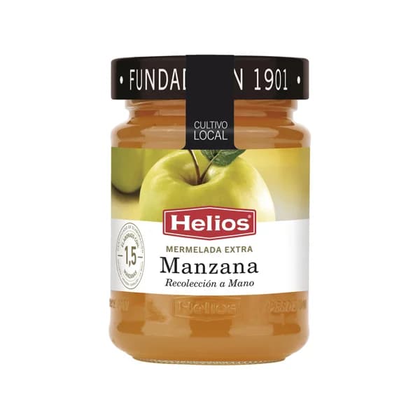 HELIOS Mermelada de manzana 340 g. - 0.34 kg - Imagen del producto en Findit