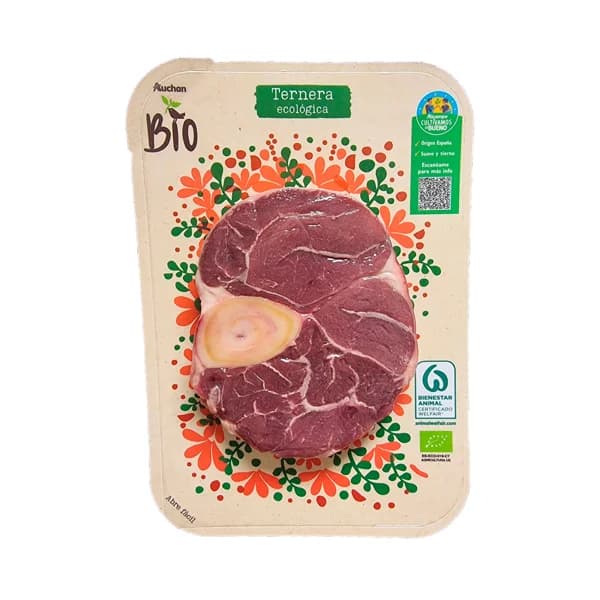 ALCAMPO CULTIVAMOS LO BUENO ECOLÓGICO Osobuco de ternera ecológica, especial guisos - 1 ud - Imagen del producto en Findit