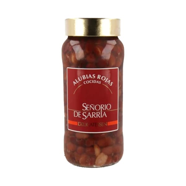 SEÑORÍO DE SARRIÁ Alubia cocida roja SEÑORÍO DE SARRIÁ 400 g. - 0.56 kg - Imagen del producto en Findit