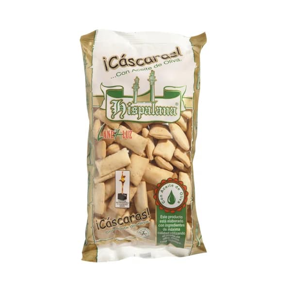 HISPALANA Picos con aceite de oliva HISPALANA CÁSCARAS 185 gr, - 0.19 kg - Imagen del producto en Findit