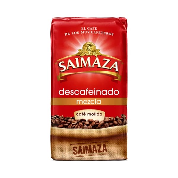 SAIMAZA Café molido descafeinado mezcla 250 g. - 0.25 kg - Imagen del producto en Findit