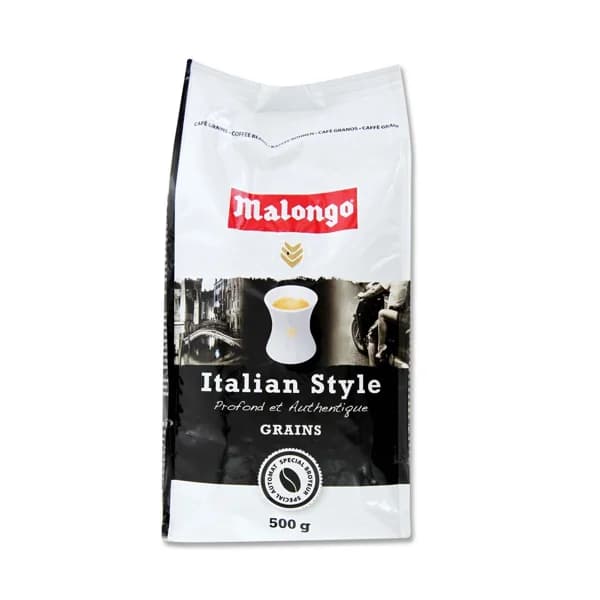 MALONGO Café en grano natural Italian Style 500 g. - 0.5 kg - Imagen del producto en Findit