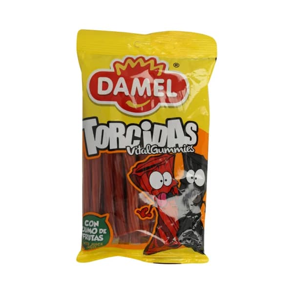 DAMEL Regaliz de fresa DAMEL 170 gr, - 0.14 kg - Imagen del producto en Findit