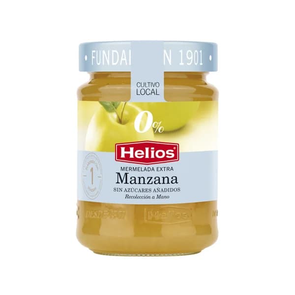 HELIOS Mermelada de manzana, sin azúcar añadido HELIOS DIET 280 g. - 0.28 kg - Imagen del producto en Findit