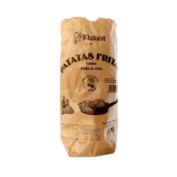 ANIZVI Patatas fritas artesanas en aceite girasol ANIZVI 300 g. - 0.3 kg - Imagen del producto en Findit