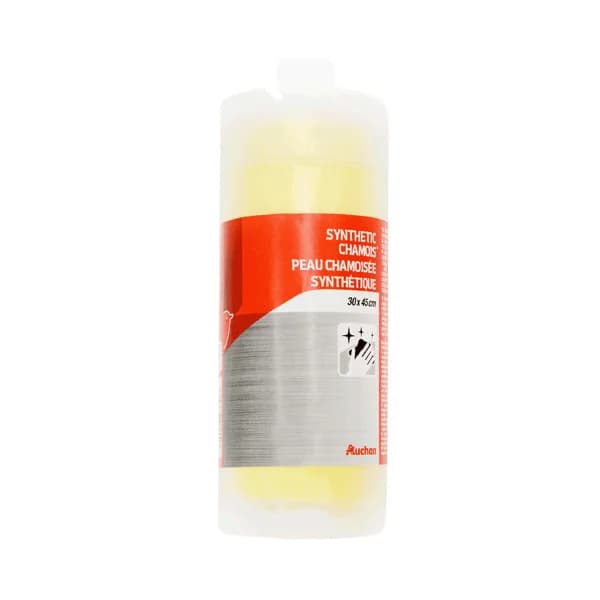 Gamuza sintética de 50 x 40 centímetros, de color amarillo, PRODUCTO ALCAMPO. - 1 ud - Imagen del producto en Findit
