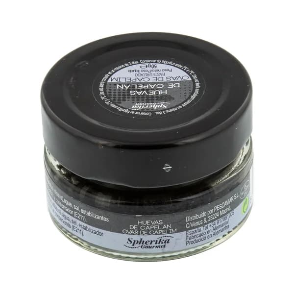 Huevas de capelán negro SPHERIKA 50 g. - 0.05 kg - Imagen del producto en Findit