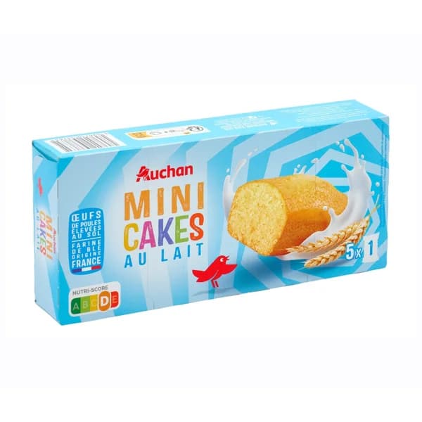PRODUCTO ALCAMPO Mini bizcochos de leche 5 uds.135 gr. - 0.14 kg - Imagen del producto en Findit