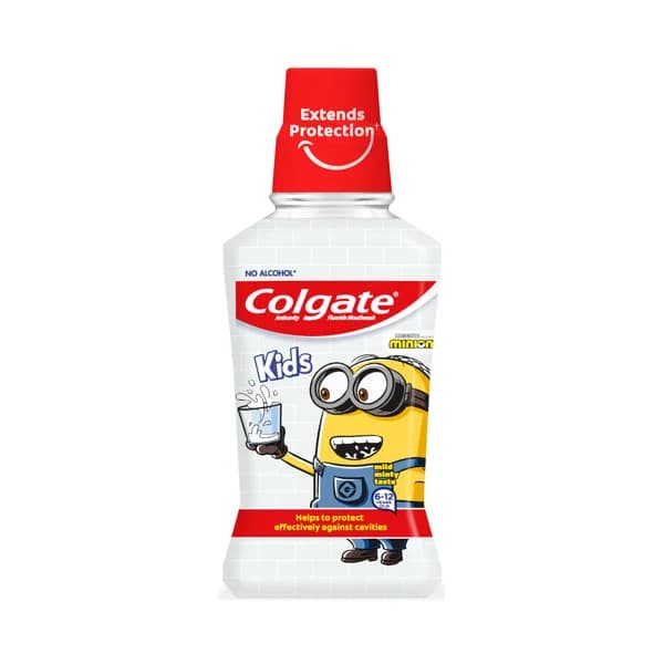 COLGATE Enjuague bucal de uso diario, sin alcohol, para niños de 6 a 12 años COLGATE 250 ml. - 0.25 l - Imagen del producto en Findit