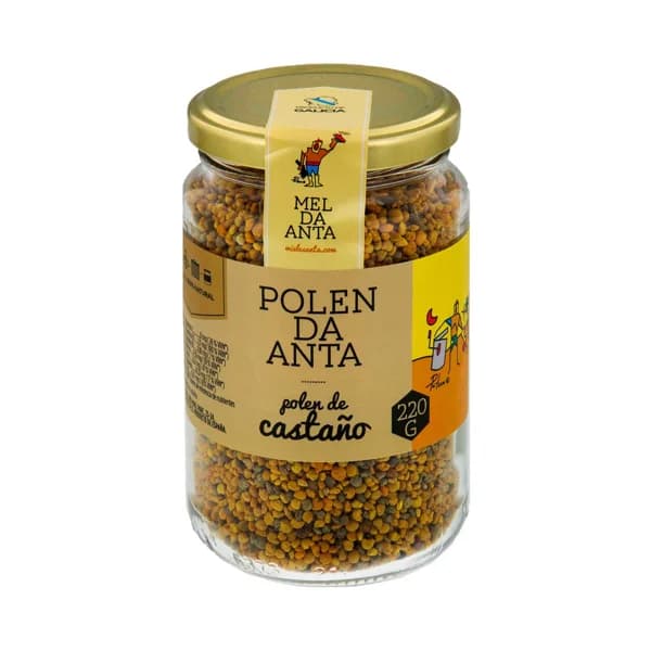 MEL DA ANTA Polen de castaño 220 g. - 0.5 kg - Imagen del producto en Findit