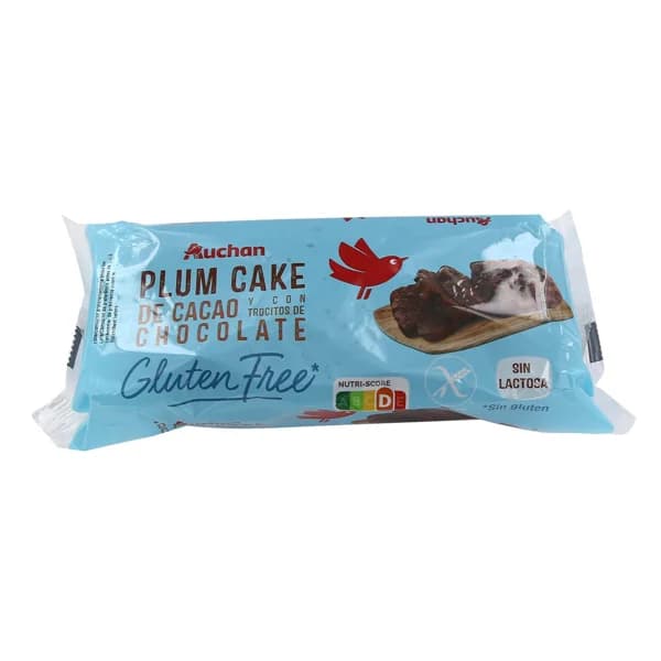 PRODUCTO ALCAMPO Plumcake cacao con trocitos de chocolate sin gluten 270 g. - 0.24 kg - Imagen del producto en Findit