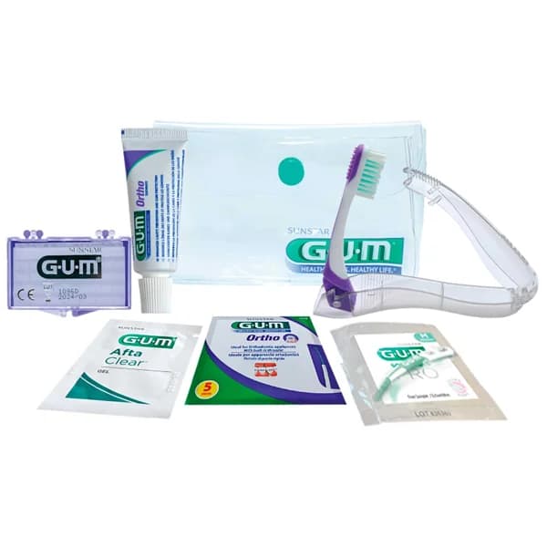GUM Ortho Kit de viaje para ortodoncia fija. - 1 ud - Imagen del producto en Findit