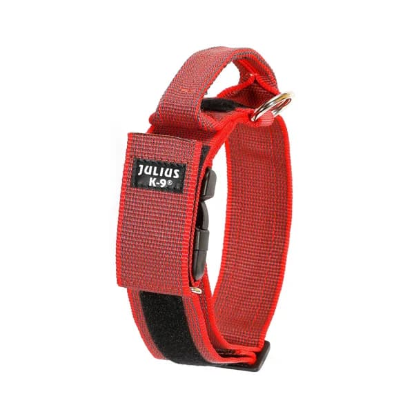 JULIUS K9 Collar regulable para perros con asa de color rojo 40 mm (38-53 cm) 1 ud. - 1 ud - Imagen del producto en Findit