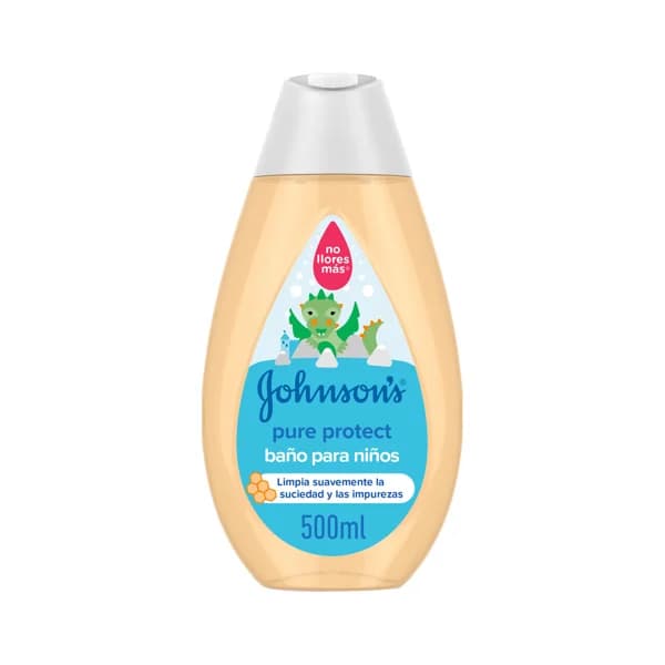 JOHNSON'S Jabón para niños que elimina el 99% de la suciedad y los gérmenes JOHNSON´S Pure protect 500 ml. - 0.5 l - Imagen del producto en Findit