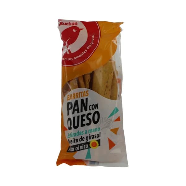 PRODUCTO ALCAMPO Barritas pan con queso 90 g. - 0.09 kg - Imagen del producto en Findit