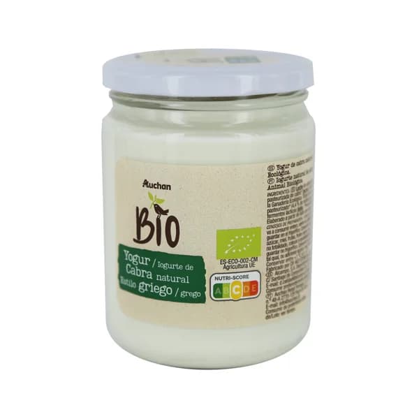 ALCAMPO ECOLÓGICO Yogur Griego de cabra ALCAMPO ECOLÓGICO 420 g. - 0.42 kg - Imagen del producto en Findit