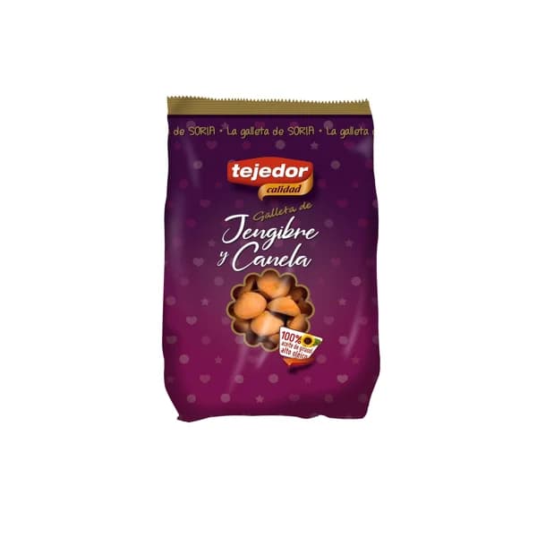 TEJEDOR Galletas de jengibre y canela 300 g. - 0.3 kg - Imagen del producto en Findit