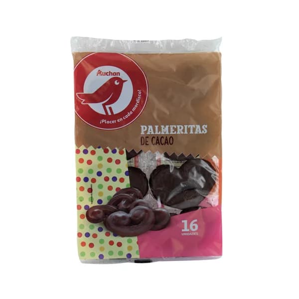 PRODUCTO ALCAMPO Palmeras de chocolate 275 gr, - 0.28 kg - Imagen del producto en Findit