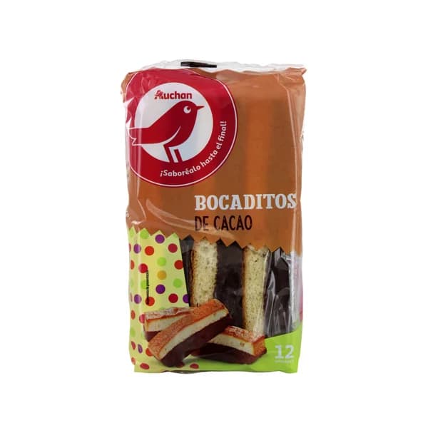 PRODUCTO ALCAMPO Bocaditos al cacao 330 g. - 0.33 kg - Imagen del producto en Findit