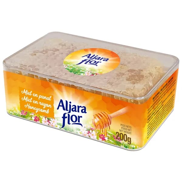 ALJARAFLOR Miel multiflores en panal 200 g. - 0.2 kg - Imagen del producto en Findit
