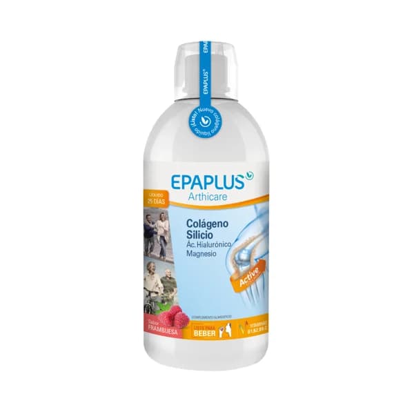 EPAPLUS Arthicare Complemento nutricional para beber a base de colágeno, silicio y ácido Hialurónico, sabor frambuesa 1 l. - 1 l - Imagen del producto en Findit