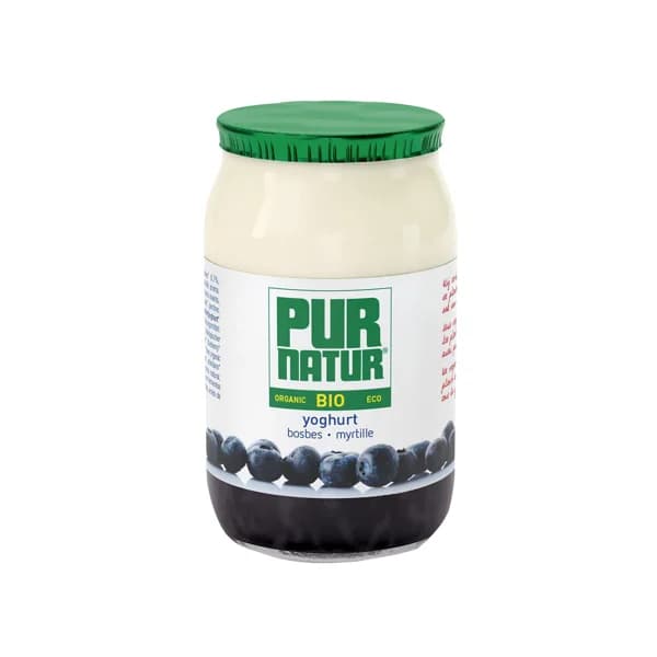 PUR NATUR Yogur con arándanos ecológico PUR NATUR 150 g. - 0.15 kg - Imagen del producto en Findit