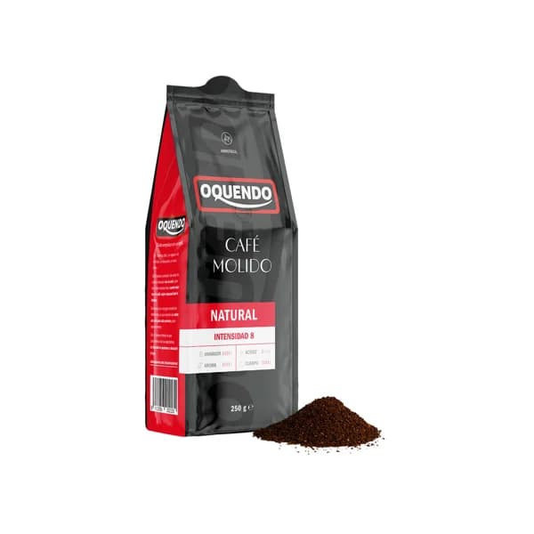 OQUENDO Café molido natural 250 g. - 0.25 kg - Imagen del producto en Findit