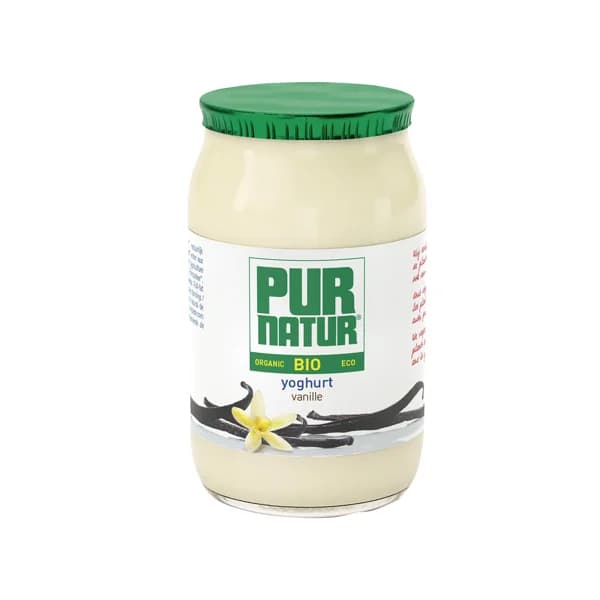 PUR NATUR Yogur de vainilla ecológico PUR NATUR 150 g. - 0.15 kg - Imagen del producto en Findit