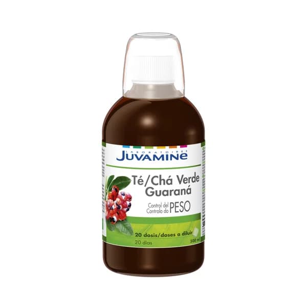 JUVAMINE Té Verde Guaraná para el control de peso  Botella de 500 ml. - 0.5 l - Imagen del producto en Findit