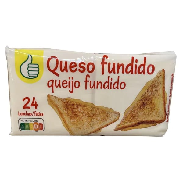 PRODUCTO ECONÓMICO ALCAMPO Queso fundido en lonchas PRODUCTO ECONÓMICO ALCAMPO 450 g. - 0.45 kg - Imagen del producto en Findit