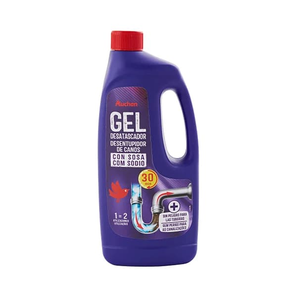 PRODUCTO ALCAMPO Gel desatascador con sosa 1 l. - 1 l - Imagen del producto en Findit