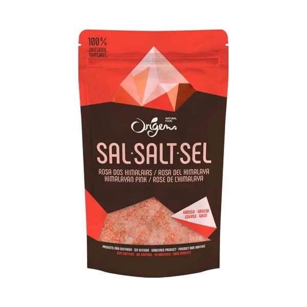 ORIGENS Bio Sal gruesa rosa del Himalaya, ecológica 500 g. - 0.5 kg - Imagen del producto en Findit