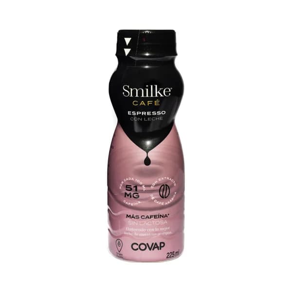 SMILKE Bebida de extracto de café arábica con leche sin lactosa 225 ml. - 0.23 l - Imagen del producto en Findit