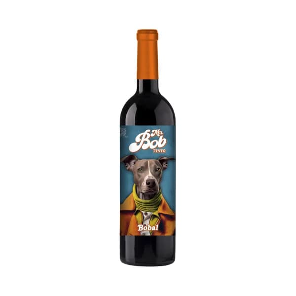 MR. BOB Vino tinto de mesa sin D.O botella 75 cl. - 1 ud - Imagen del producto en Findit