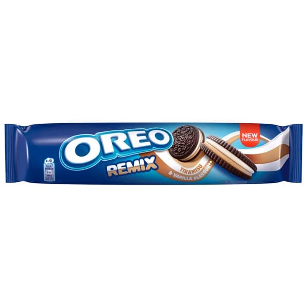 OREO Remix Sandwich de galleta de tiramisu y vainilla 157 g. - 0.16 kg - Imagen del producto en Findit