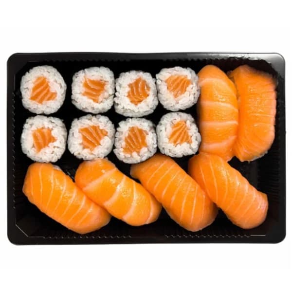 SUSHI GOURMET Sushi y maki de salmón 12 uds. - 0.21 kg - Imagen del producto en Findit