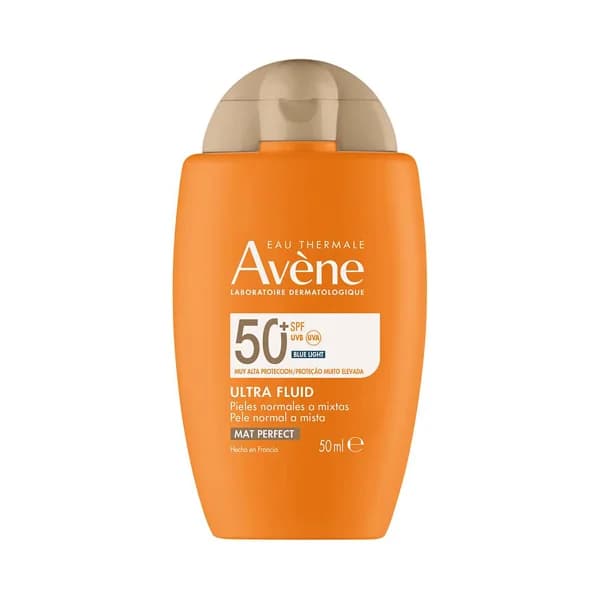 THERMALE AVÉNE Fluido solar matificante con FPS 50+ (muy alto), para pieles normales a mixtas 50 ml. - 0.05 l - Imagen del producto en Findit