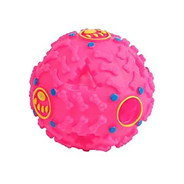 MARKET SUPREM Juguete para mascota en forma de pelota con sonido 9 cm. - 1 ud - Imagen del producto en Findit