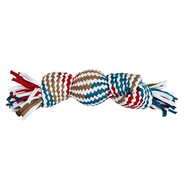 MARKET SUPREM Juguete para mascotas con cuerdas 24 cm. - 1 ud - Imagen del producto en Findit