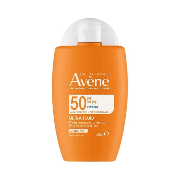THERMALE AVÉNE Fluido solar matificante con FPS 50+ (muy alto), para pieles normales a mixtas 50 ml. - 0.05 l - Imagen del producto en Findit
