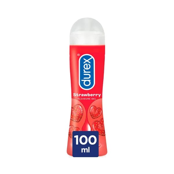 DUREX Gel lubricante con aroma a fresa DUREX 100 ml. - 0.1 l - Imagen del producto en Findit