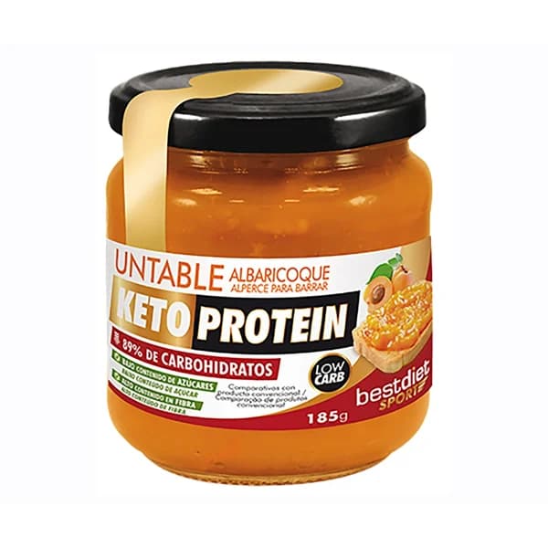 KETOPROTEIN Untable de albaricoque185 gr. - 0.19 kg - Imagen del producto en Findit